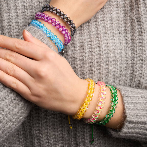 Ultraviolet | Argent | Bracelet Vitalité Prisma